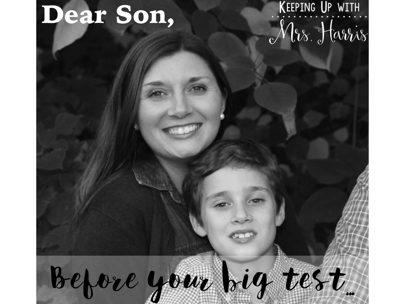 Dear Son, Before Your Big Test
