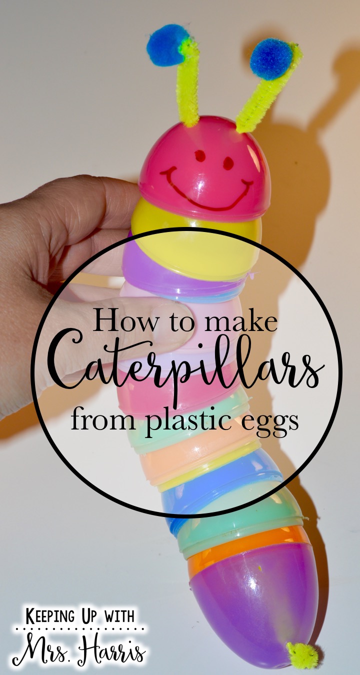 DIY Caterpillar Craft - Easter Egg Craft