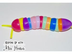 DIY Caterpillar Craft - Easter Egg Craft
