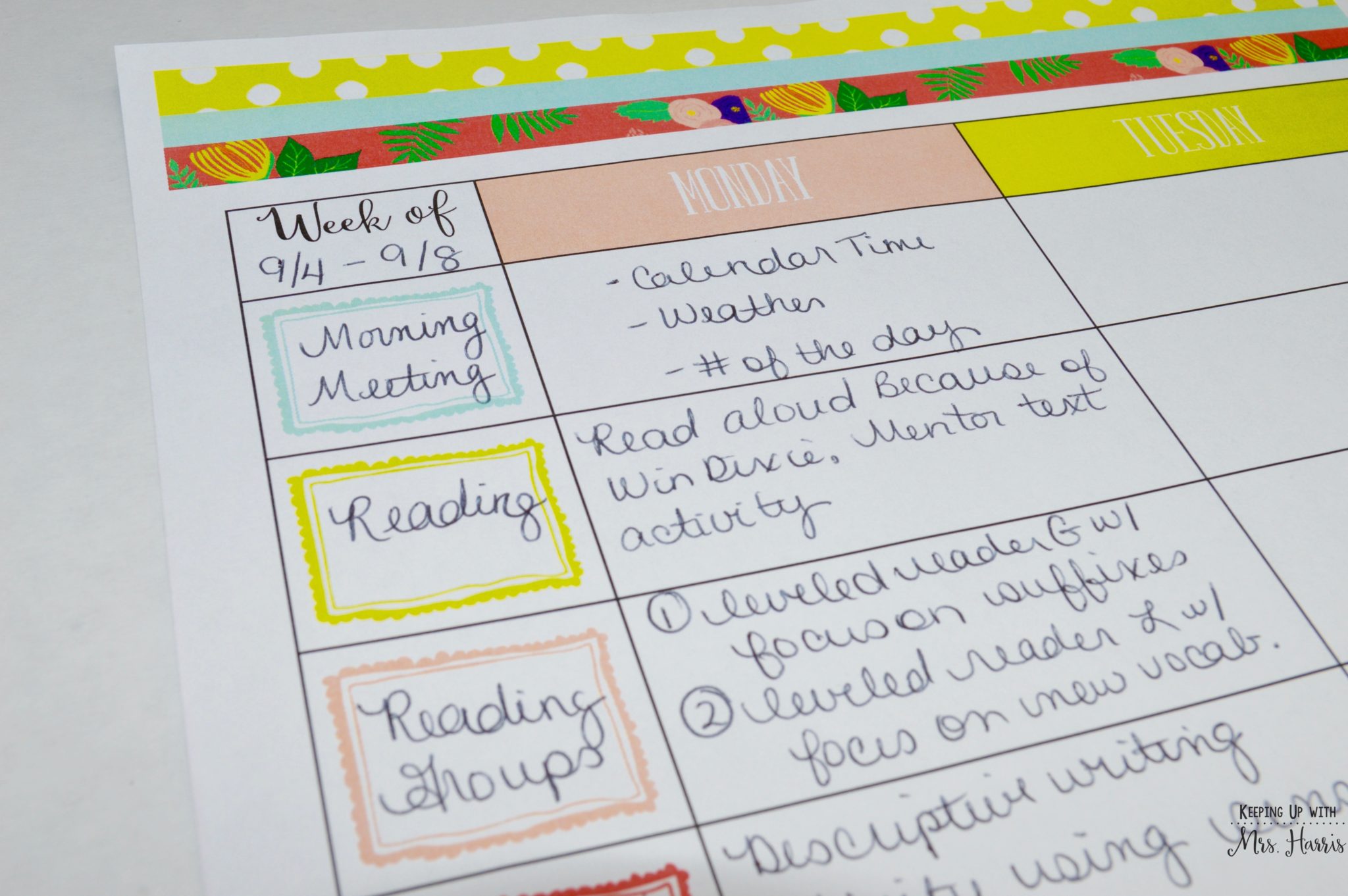 Teacher Planner - Let's get you organized for the new year!