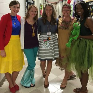List of Best Ever Grade Level Costumes - Disney Princesses Teacher Costumes