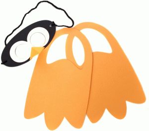 Penguin mask - penguin craft - #penguins #penguincraft