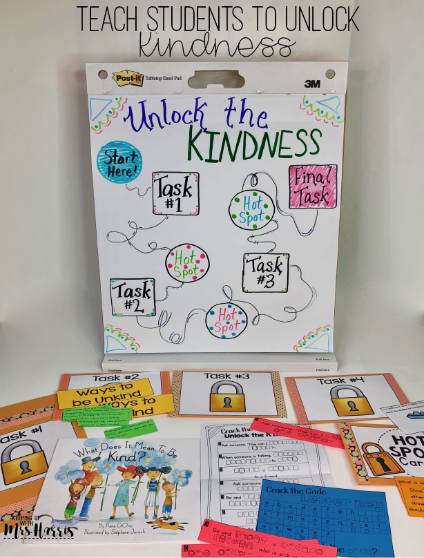 Character Education lesson on kindness and what it means to be kind. Perfect for PBIS lessons and PBIS lesson plans.