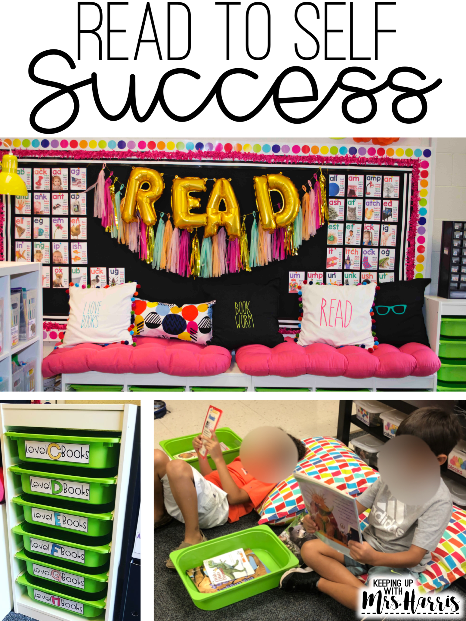 Read to Self Success - Ready to teach your students how to read independently? Struggling to set up expectations for reading to self? Here are a few tips to help your Read to Self be successful!