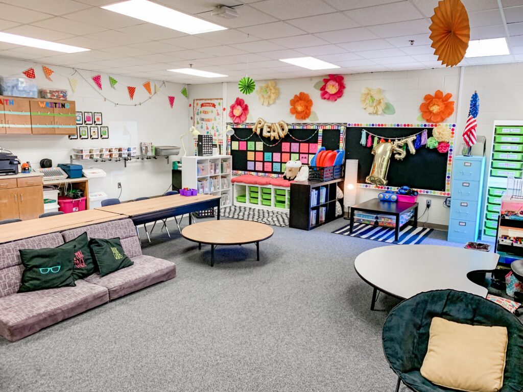 Flexible Seating Classroom - Keeping Up with Mrs. Harris. source: keepingup...